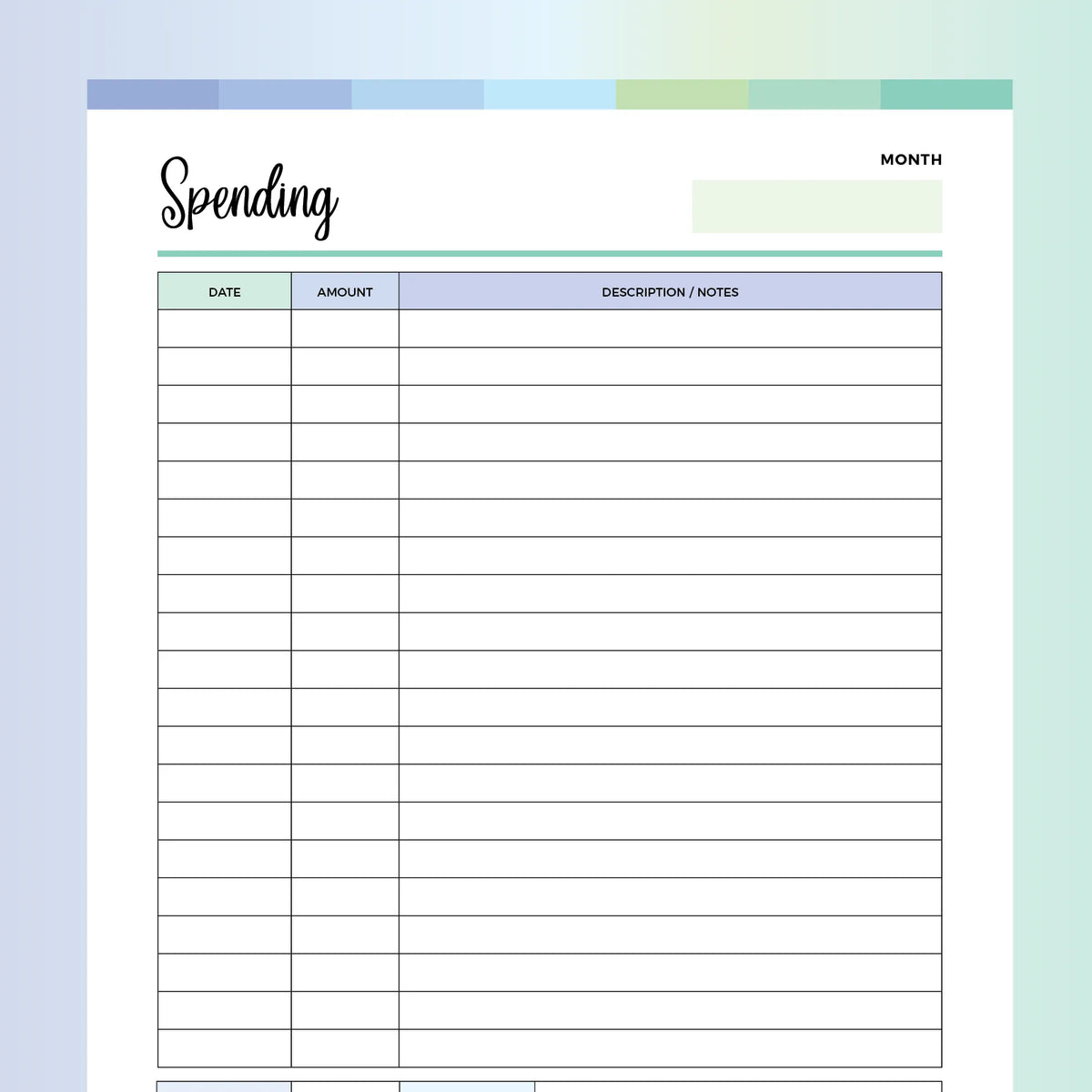 Daily Expense Tracker Printable | Instant Download PDF | A4 and US Letter – Plan Print Land daily-expense-tracker-printable-instant-download-pdf-a4-and-us-letter-plan-print-land