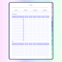 Digital Workout Planner - Daily Exercise