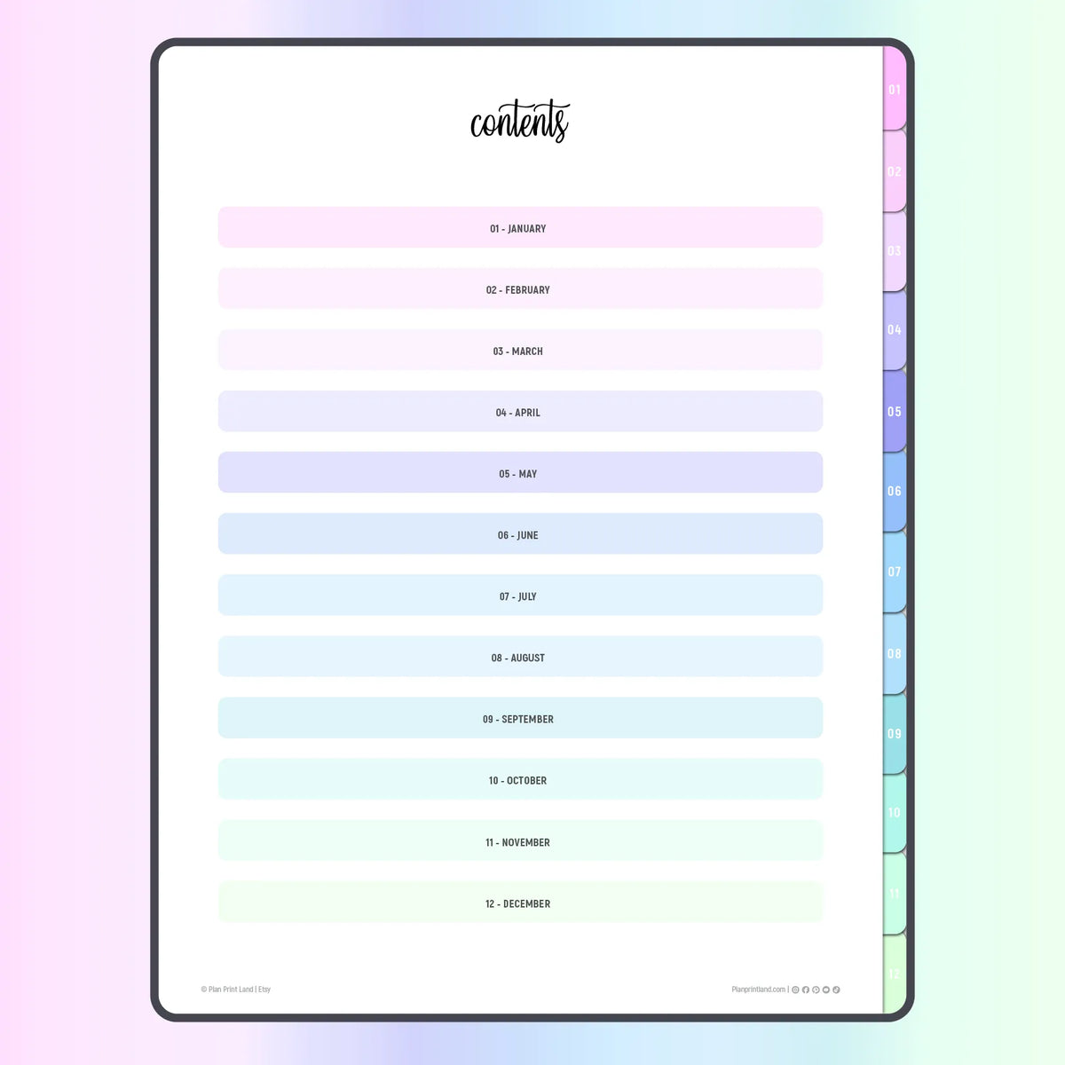 Digital Dream Journal | Hyperlinked PDF For Goodnotes & Notability On ...