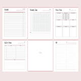 Work Duties and Monthly Tasks - Printable Nurse Planner'