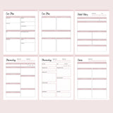 Nursing Planner Printable