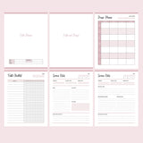 Printable Bible Reading Planner - Prayers and Sermons