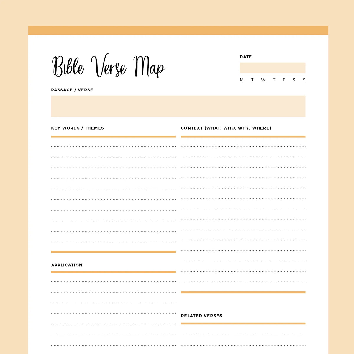 Printable Bible Verse Mapping Template | Instant Download PDF – Plan Print Land printable-bible-verse-mapping-template-instant-download-pdf-plan-print-land