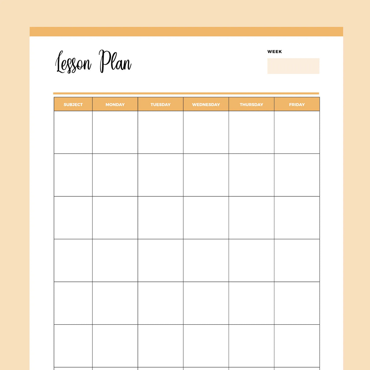 Printable Homeschool Lesson Plan Overview – Plan Print Land printable-homeschool-lesson-plan-overview-plan-print-land