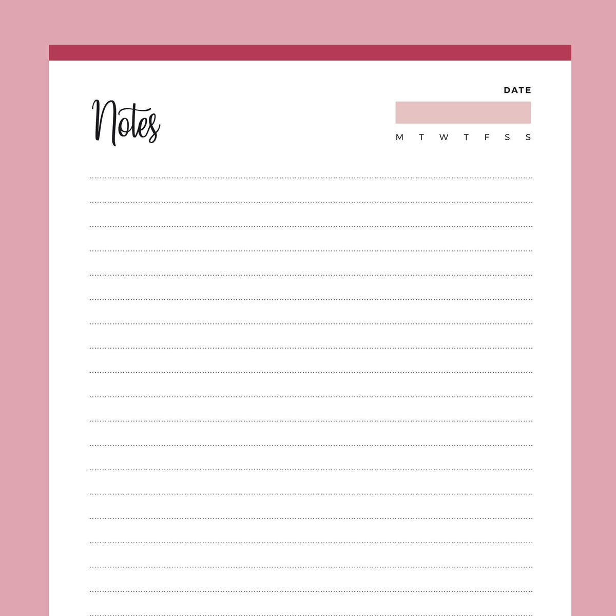Printable Lined Notes Pages – Plan Print Land printable-lined-notes-pages-plan-print-land