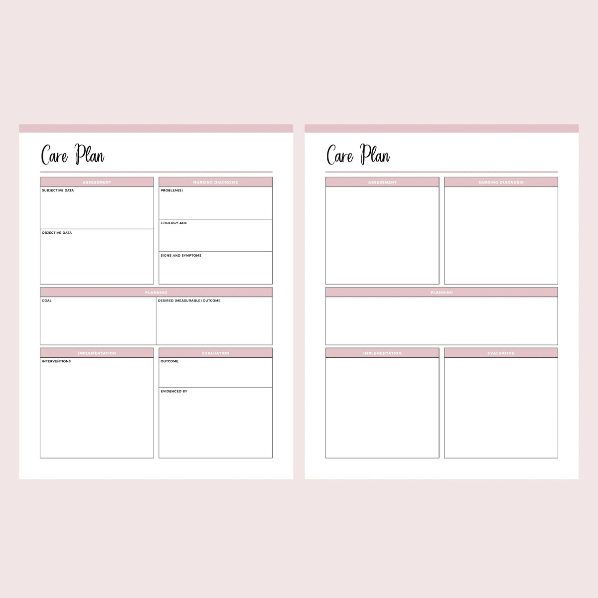 printable-nursing-care-plan-instant-download-pdf-a4-and-us-letter-plan-print-land for Free Printable Nursing Care Plan Template Printable Nursing Care Plan | Instant Download PDF | A4 and US Letter – Plan Print Land for Free Printable Nursing Care Plan Template