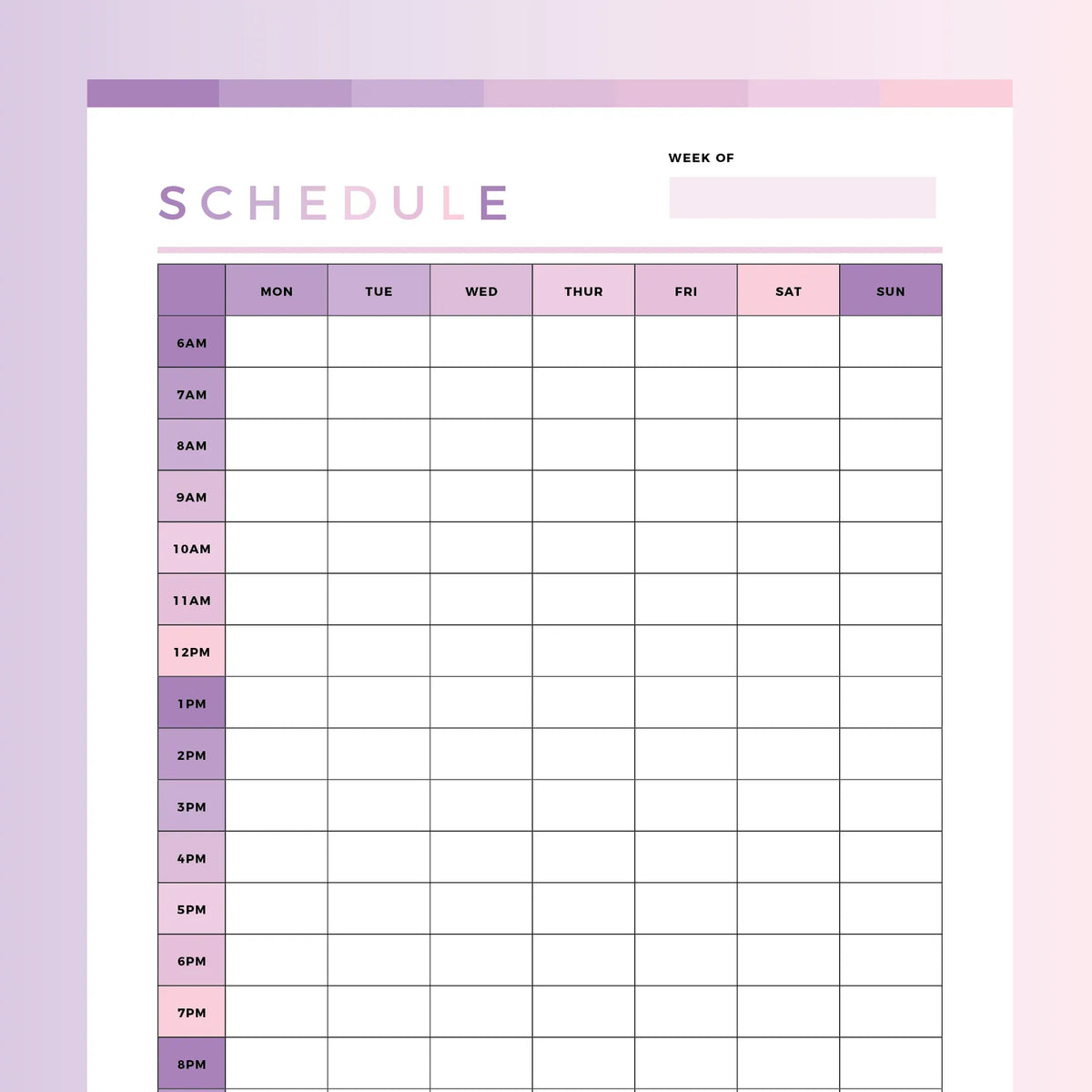 Printable Weekly Schedule For Kids | Instant Download PDF | A4 and US Letter – Plan Print Land printable-weekly-schedule-for-kids-instant-download-pdf-a4-and-us-letter-plan-print-land