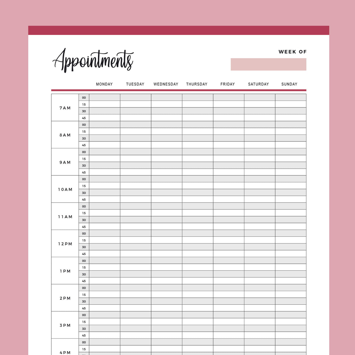 Printable Appointment Book – Plan Print Land printable-appointment-book-plan-print-land