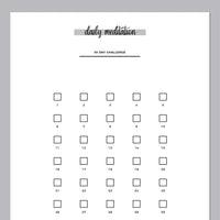 Daily Meditation Challenge - Grey