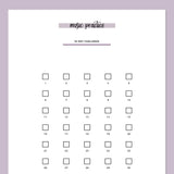 Music Practice Challenge - Purple