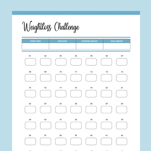 7 Week Weightloss Challenge | A4 & US Letter Sizes | Instant Download Printable – Plan Print Land 7-week-weightloss-challenge-a4-us-letter-sizes-instant-download-printable-plan-print-land