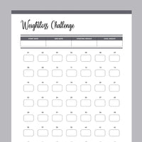 7 Week Weightloss Challenge - Grey