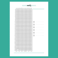 Anxiety Tracker Worksheet - Version 2 Overview