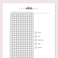 Plant Watering Journal  - Pink