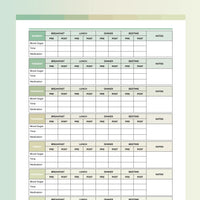 Blood Glucose Chart Printable - Forrest
