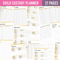 Child Custody Planner Pack