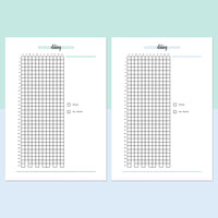 Daily Dating Journal A5 | Instant Download Printable Template – Plan ...