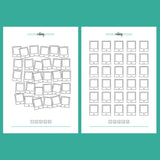 Daily Rating Film Camera Template - 2 Version Overview