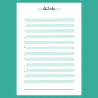 Date Bucket List Template - Version 2 Preview