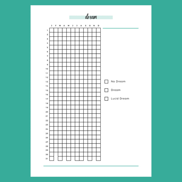 Dream Journaling PDF A5 | Instant Download Printable Template – Plan ...