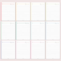 Free Digital Notebook Inserts - 10 Templates for Goodnotes – Plan Print ...