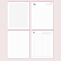 Free Printable Notes Pack - 12 Note Templates PDF – Plan Print Land