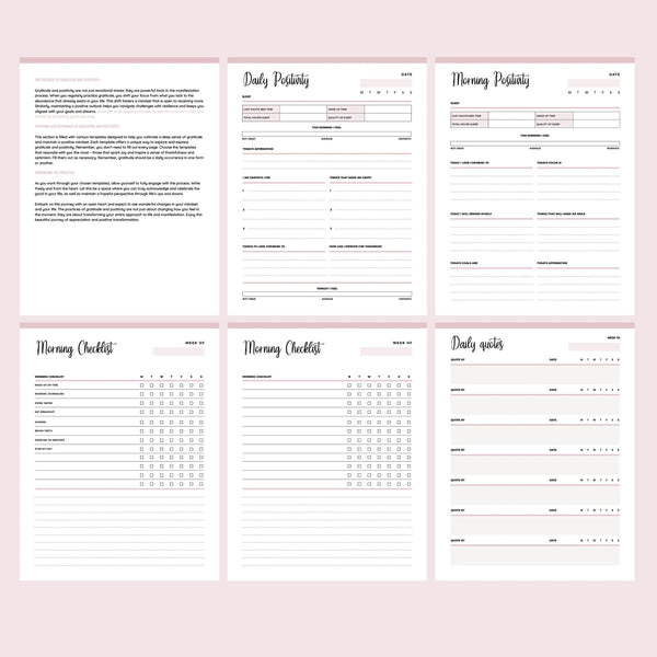 Manifestation Journal | Law of Attraction Planner | 130 Page PDF – Plan Print Land manifestation-journal-law-of-attraction-planner-130-page-pdf-plan-print-land