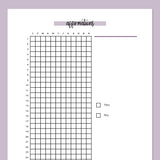 Minimalistic Affirmation Journal  - Purple