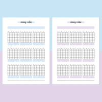 Monthly Evening Routine Journal Template | Instant Download | Printable ...