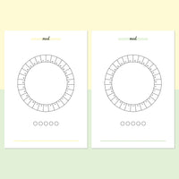 Mood Ring Journal - Light Yellow and Light Green