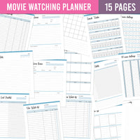 Movie Watching Planner Pack