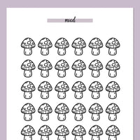 Mushroom Mood Journal - Purple