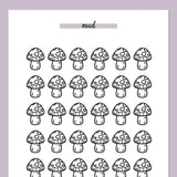 Mushroom Mood Journal - Purple