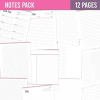 Notes Planner Pack