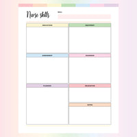 Nursing Skill Template - Page Overview