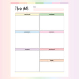 Nursing Skill Template - Page Overview