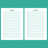 One Daily Affirmation Template - 2 Version Overview