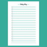 One Daily Limiting Belief Template - Version 1 Full Page View