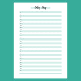 One Daily Limiting Belief Template - Version 2 Full Page View