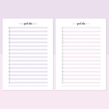 One Good Idea Template - Lavendar and Bright Pink