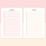 One Good Idea Template - Salmon Red and Bright Orange