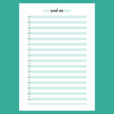 One Social Win Daily Template - Version 2 Full Page View