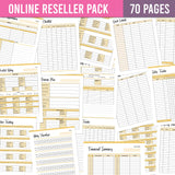 Online Reseller Planner Pack