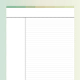 Printable Cornell Notes - Forrest