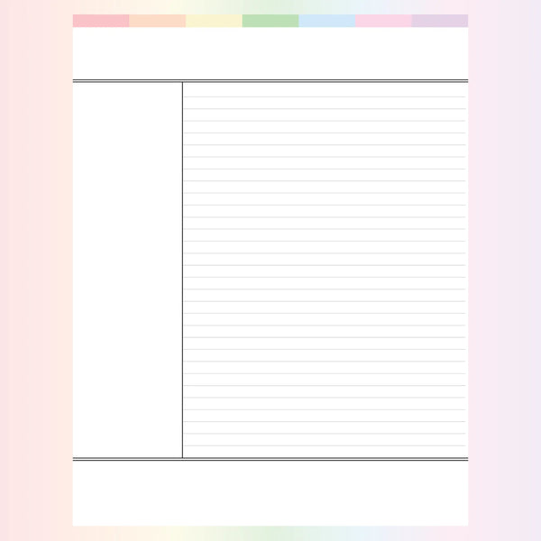 Printable Cornell Notes Instant Download PDF A4 And US Letter printable-cornell-notes-instant-download-pdf-a4-and-us-letter