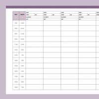 Printable Nurse Brain Sheet - Purple
