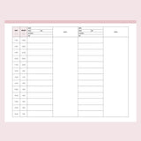Printable Report Sheets For Nurses - Page Overview