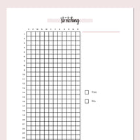 Simple Stretching Journal  - Pink