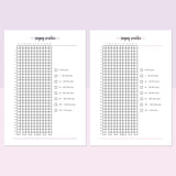 Singing Practice Journal  - Lavender and Light Pink