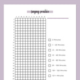 Singing Practice Journal  - Purple